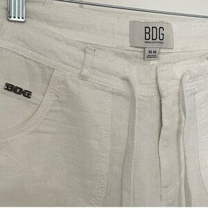 BDG Off-White Wide Leg Pants